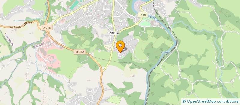 localisation de l'entreprise MONSIEUR HENRI HIRIGARAY  LOUHOSSOA