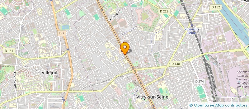 localisation de l'entreprise MONSIEUR HENRI HO à VITRY-SUR-SEINE