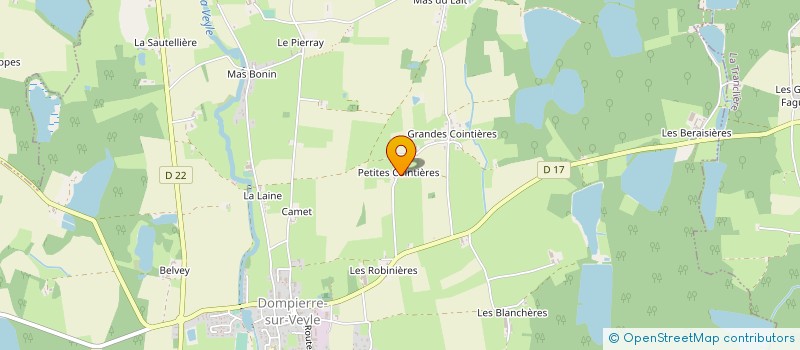 localisation de l'entreprise MONSIEUR HENRI HYVERNAT à LA CHAPELLE-DU-CHATELARD