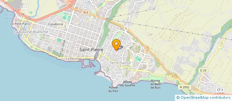 localisation de l'entreprise MONSIEUR HENRI ICHIZA à SAINT-PIERRE