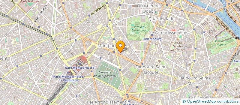 localisation de l'entreprise MONSIEUR HENRI-JEAN FROMM  PARIS