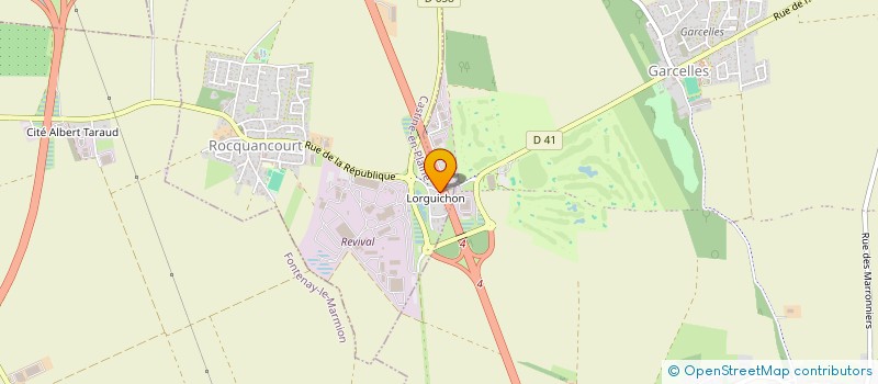 localisation de l'entreprise MONSIEUR HENRI JOEL AHIPO  CASTINE-EN-PLAINE