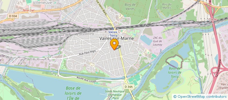 localisation de l'entreprise MONSIEUR HENRI JOLY à VAIRES-SUR-MARNE