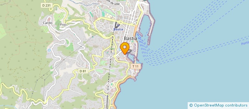 localisation de l'entreprise MONSIEUR HENRI-JOSEPH BLANC à BASTIA