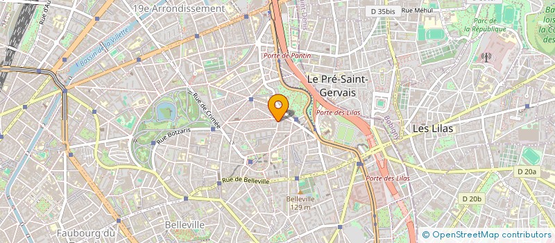 localisation de l'entreprise MONSIEUR HENRI JUHEL  PARIS