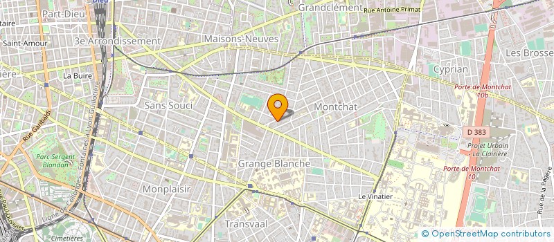localisation de l'entreprise MONSIEUR HENRI KESISIAN à LYON