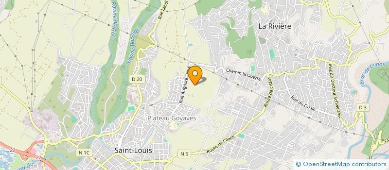 localisation de l'entreprise MONSIEUR HENRI LAGARRIGUE à SAINT-LOUIS