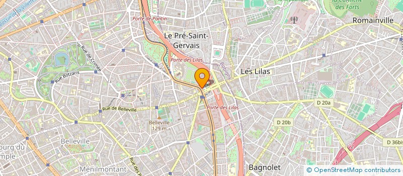 localisation de l'entreprise MONSIEUR HENRI LAGRAVIERE  PARIS