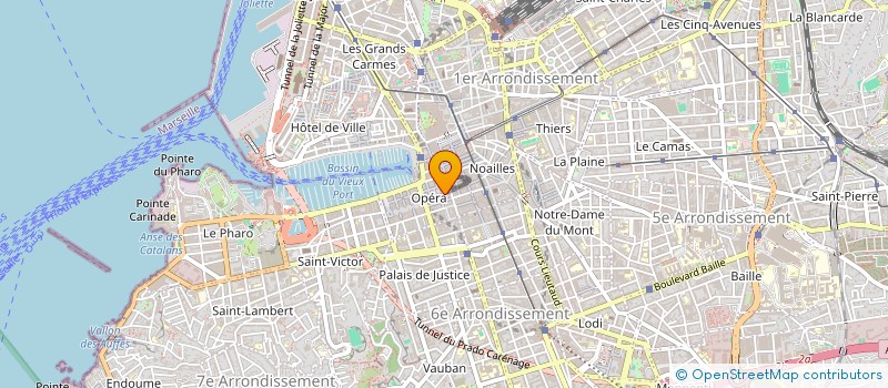localisation de l'entreprise MONSIEUR HENRI LAJARRIGE à MARSEILLE