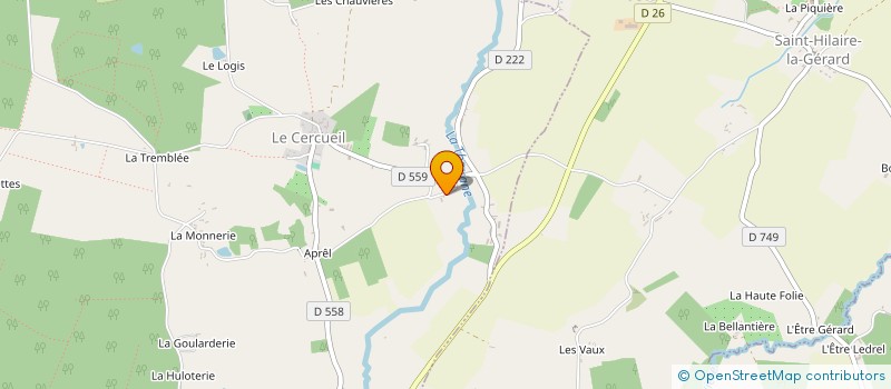 localisation de l'entreprise MONSIEUR HENRI LALANDE à LE BOUILLON