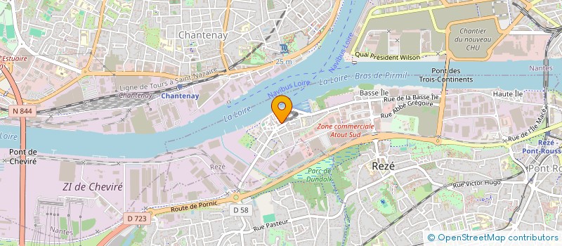 localisation de l'entreprise MONSIEUR HENRI LANDRE à REZE