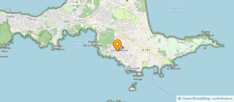 localisation de l'entreprise MONSIEUR HENRI LANTERI à HYERES