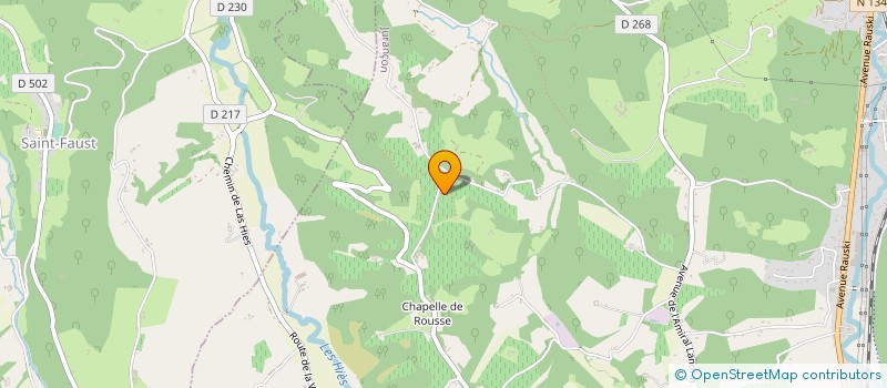 localisation de l'entreprise MONSIEUR HENRI LAPOUBLE-LAPLACE  JURANCON