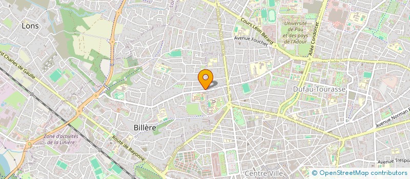 localisation de l'entreprise MONSIEUR HENRI LAROCHE  BILLERE