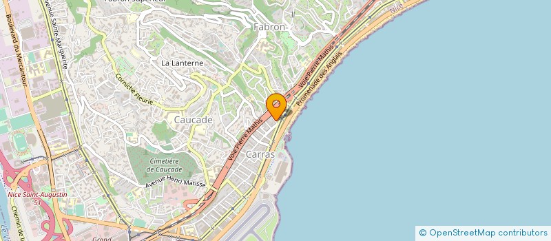 localisation de l'entreprise MONSIEUR HENRI LARROQUE à NICE