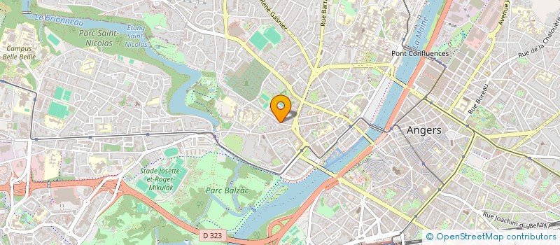 localisation de l'entreprise MONSIEUR HENRI LAUMUNO à ANGERS