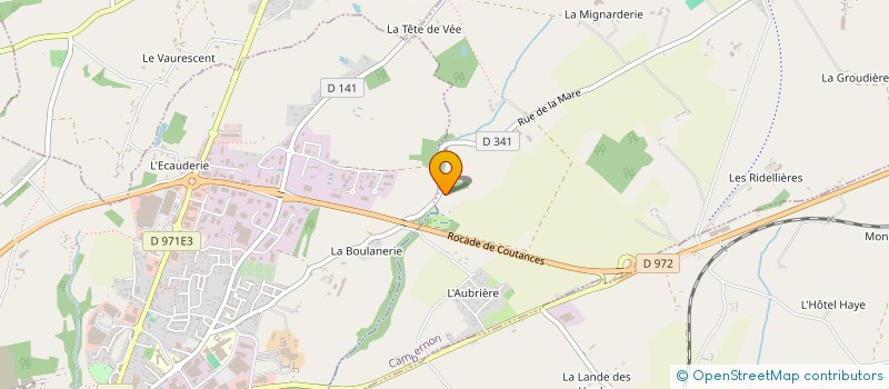 localisation de l'entreprise MONSIEUR HENRI LAURENT à HEUGUEVILLE-SUR-SIENNE