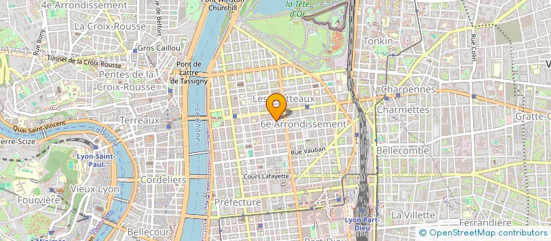 localisation de l'entreprise MONSIEUR HENRI LAUROT  VILLEURBANNE