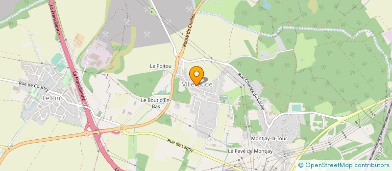 localisation de l'entreprise MONSIEUR HENRI LE COR à VILLEVAUDE