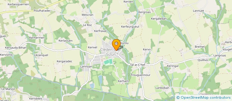localisation de l'entreprise MONSIEUR HENRI LE LAY  CLEDEN-CAP-SIZUN