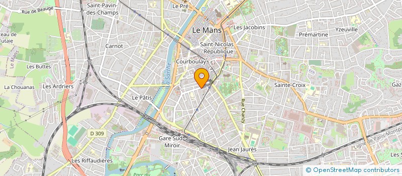 localisation de l'entreprise MONSIEUR HENRI LEAU  LE MANS