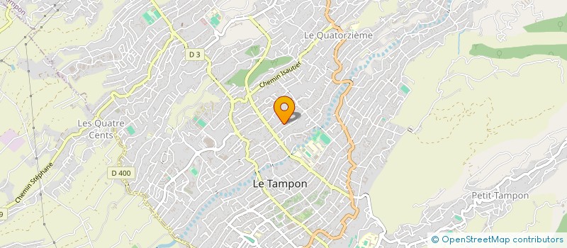 localisation de l'entreprise MONSIEUR HENRI LEBON à LE TAMPON