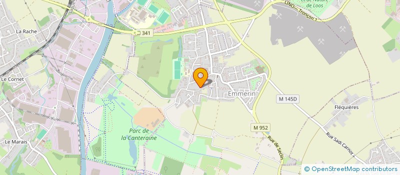 localisation de l'entreprise MONSIEUR HENRI LEBRAY  EMMERIN