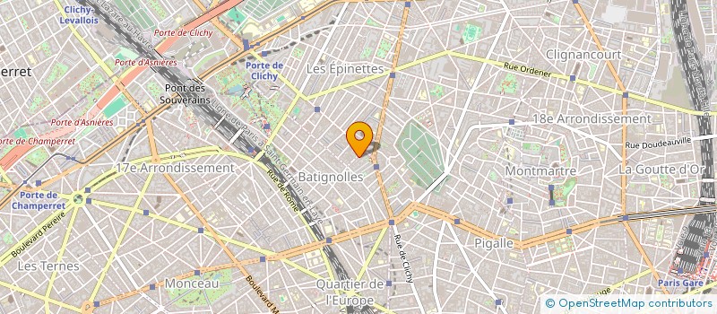 localisation de l'entreprise MONSIEUR HENRI LEDOS  PARIS