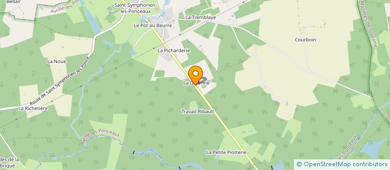 localisation de l'entreprise MONSIEUR HENRI LEFAY à AVRILLE-LES-PONCEAUX