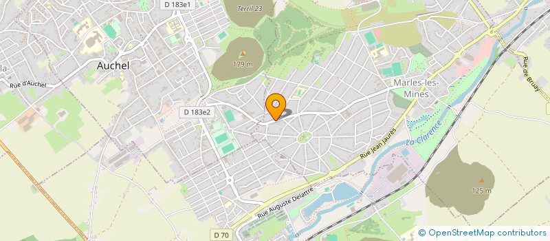 localisation de l'entreprise MONSIEUR HENRI LEFEBVRE  MARLES-LES-MINES