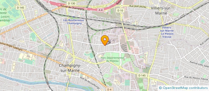 localisation de l'entreprise MONSIEUR HENRI LEFRANCOIS à CHAMPIGNY-SUR-MARNE