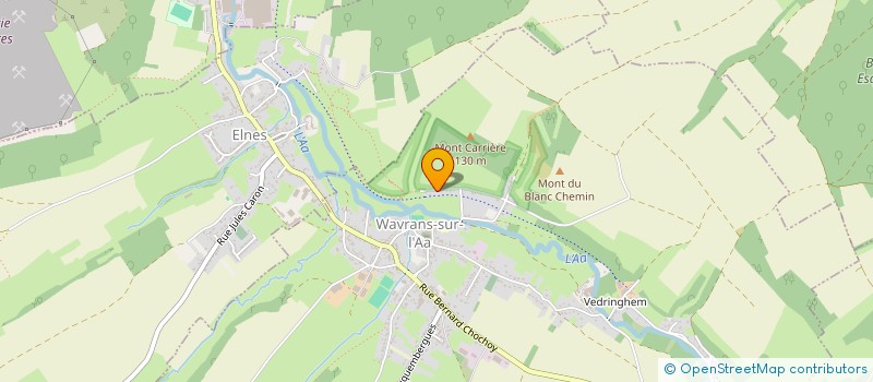 localisation de l'entreprise MONSIEUR HENRI LEGAY  WAVRANS-SUR-L'AA