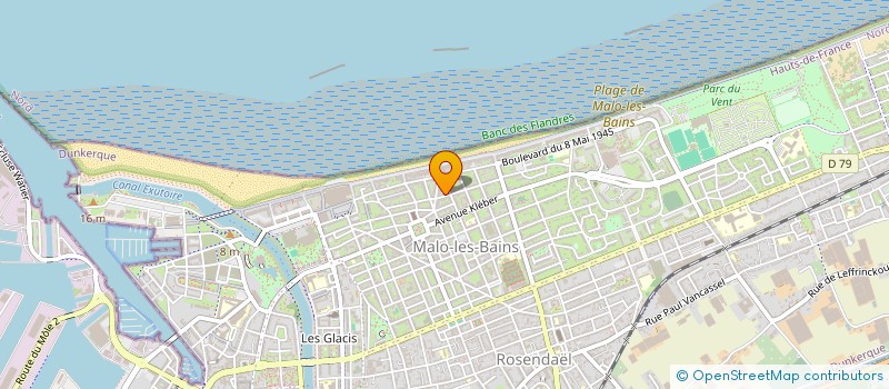 localisation de l'entreprise MONSIEUR HENRI LEMAIRE à DUNKERQUE