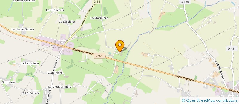 localisation de l'entreprise MONSIEUR HENRI LEROY  ISIGNY-LE-BUAT