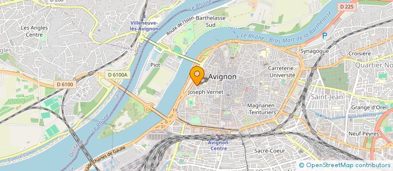localisation de l'entreprise MONSIEUR HENRI LERT à AVIGNON