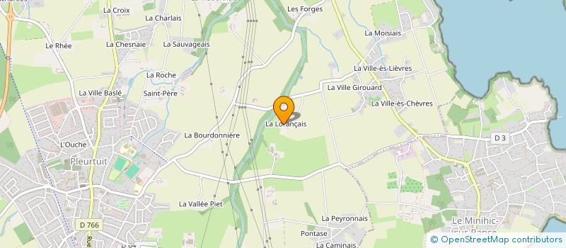 localisation de l'entreprise MONSIEUR HENRI LESAICHERRE à PLEURTUIT