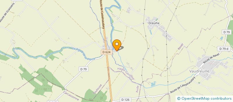 localisation de l'entreprise MONSIEUR HENRI LESOUEF à REVEL