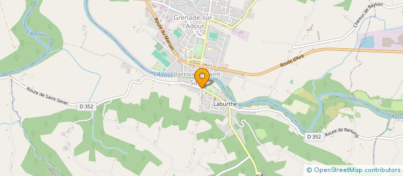 localisation de l'entreprise MONSIEUR HENRI LIOT DE NORTBECOURT  LARRIVIERE-SAINT-SAVIN