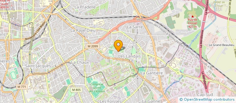 localisation de l'entreprise MONSIEUR HENRI LODS  CLERMONT-FERRAND