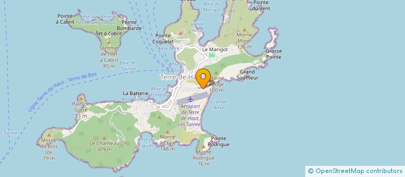 localisation de l'entreprise MONSIEUR HENRI LOGNOS à TERRE-DE-HAUT