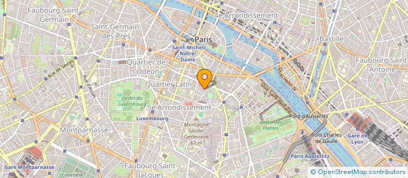 localisation de l'entreprise MONSIEUR HENRI LOISELLE  PARIS