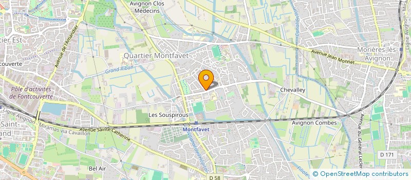 localisation de l'entreprise MONSIEUR HENRI LORINO à AVIGNON