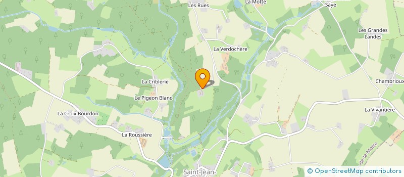 localisation de l'entreprise MONSIEUR HENRI LORIOT  SAINT-JEAN-DE-LA-MOTTE