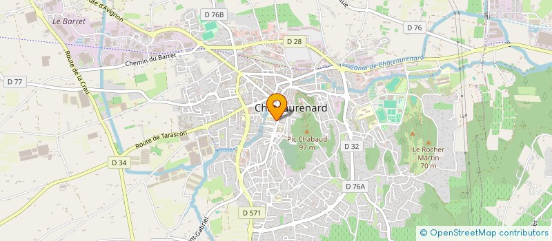 localisation de l'entreprise MONSIEUR HENRI LOSSE  CHATEAURENARD