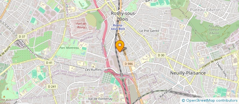 localisation de l'entreprise MONSIEUR HENRI LOTTIN EKAMBY à ROSNY-SOUS-BOIS