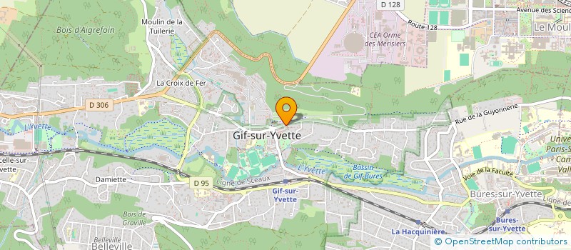 localisation de l'entreprise MONSIEUR HENRI MAAS à GIF-SUR-YVETTE