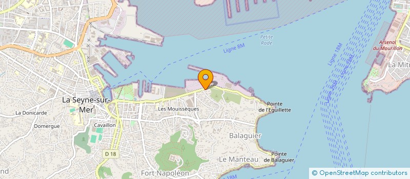 localisation de l'entreprise MONSIEUR HENRI MACE à LA SEYNE-SUR-MER