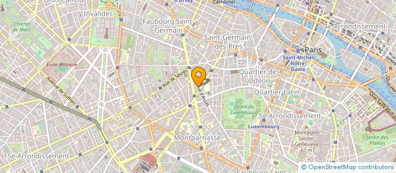 localisation de l'entreprise MONSIEUR HENRI MADELIN  PARIS