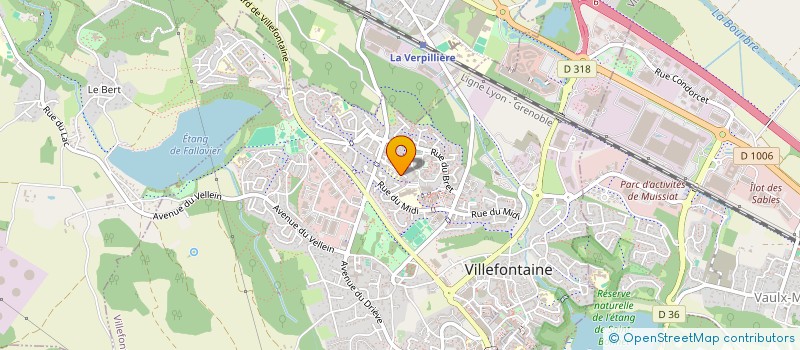 localisation de l'entreprise MONSIEUR HENRI MALEMBO  VILLEFONTAINE