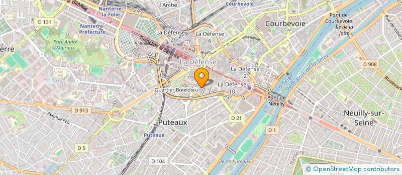 localisation de l'entreprise MONSIEUR HENRI MANUEL à PUTEAUX